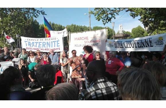 Marcher, c’est aussi protester