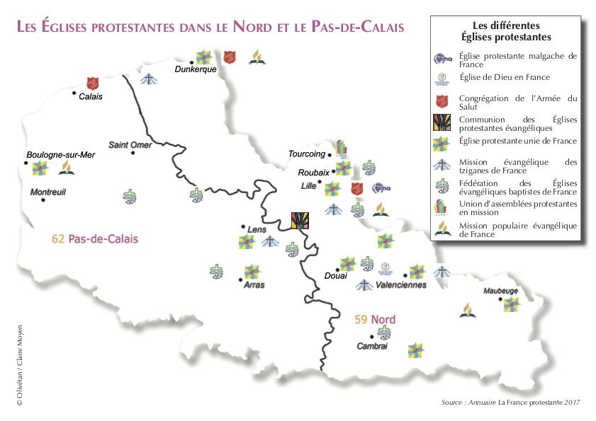 Une implantation ancienne et variée