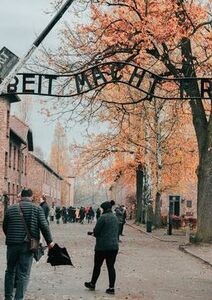 Des lycéens à Auschwitz