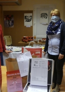 Un drive marché de Noël