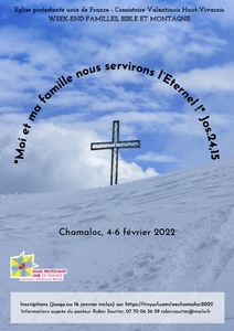 Week-end familles, Bible et ski à Chamaloc
