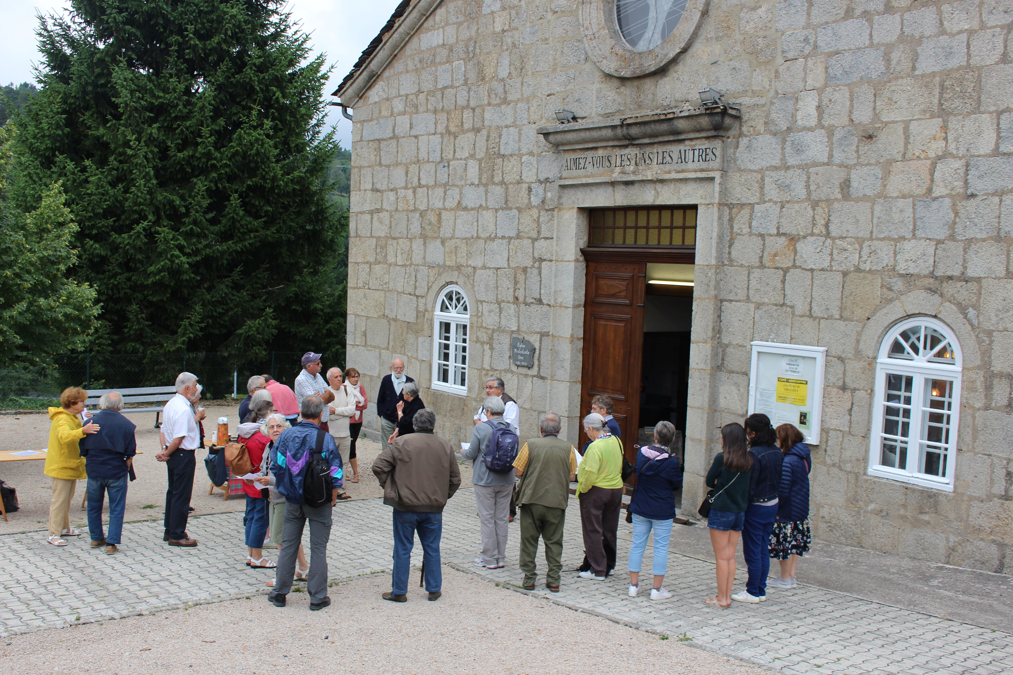 Visite au Chambon-sur-Lignon le 27 août 2022