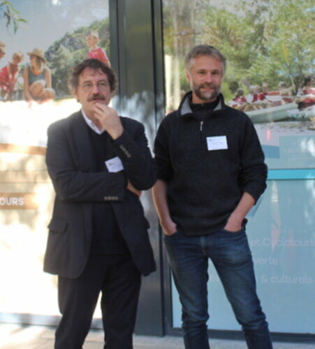 Franck Honegger et Robin Sautter