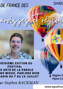 3ème édition du Festival des Arts de la Parole à Lourmarin