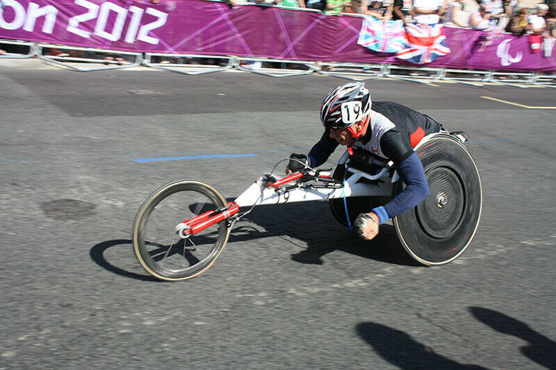 Marathon paralympique de Londres en 2012 &copy; Wikimedia Commons