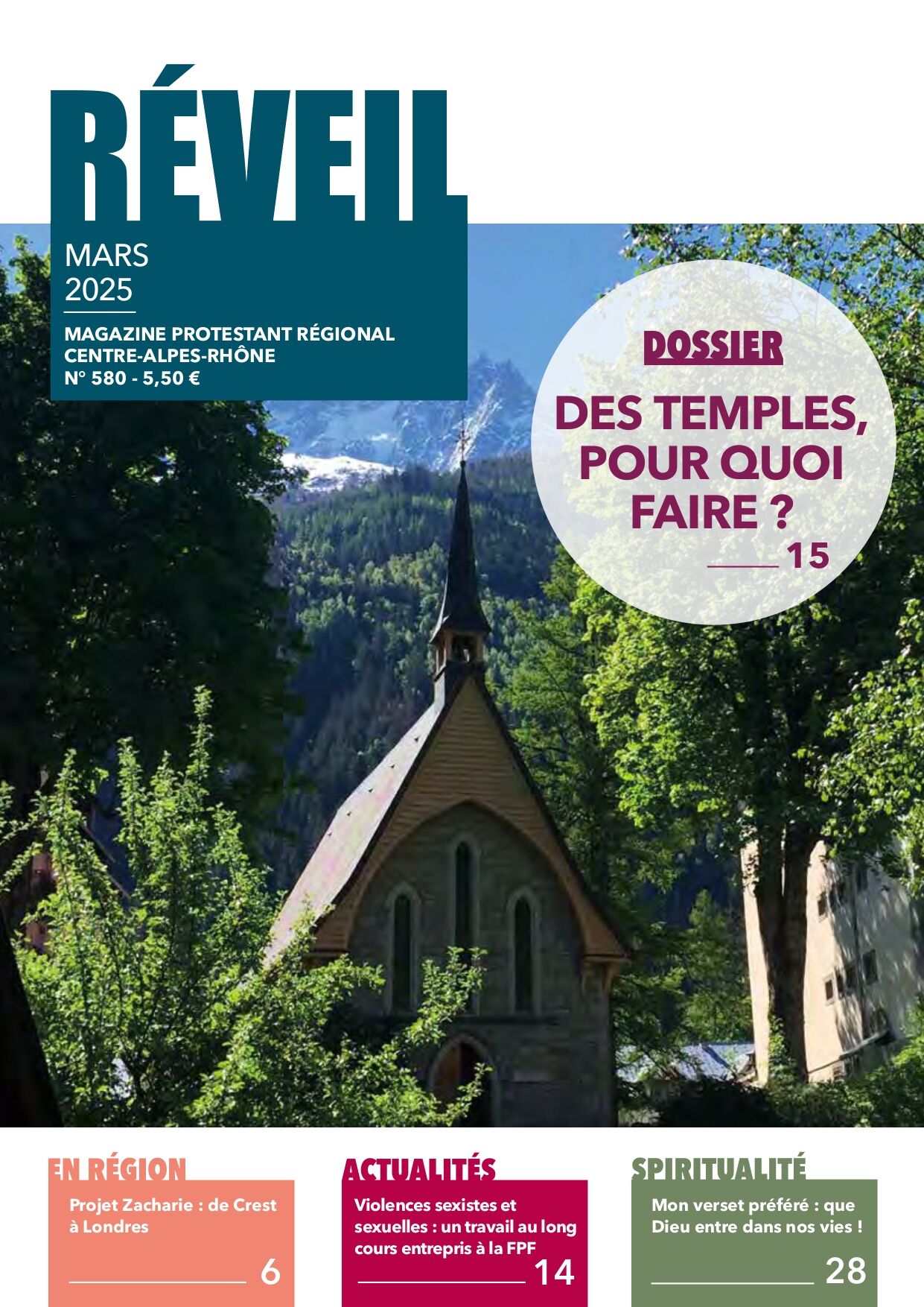 N°580 – mars 2025