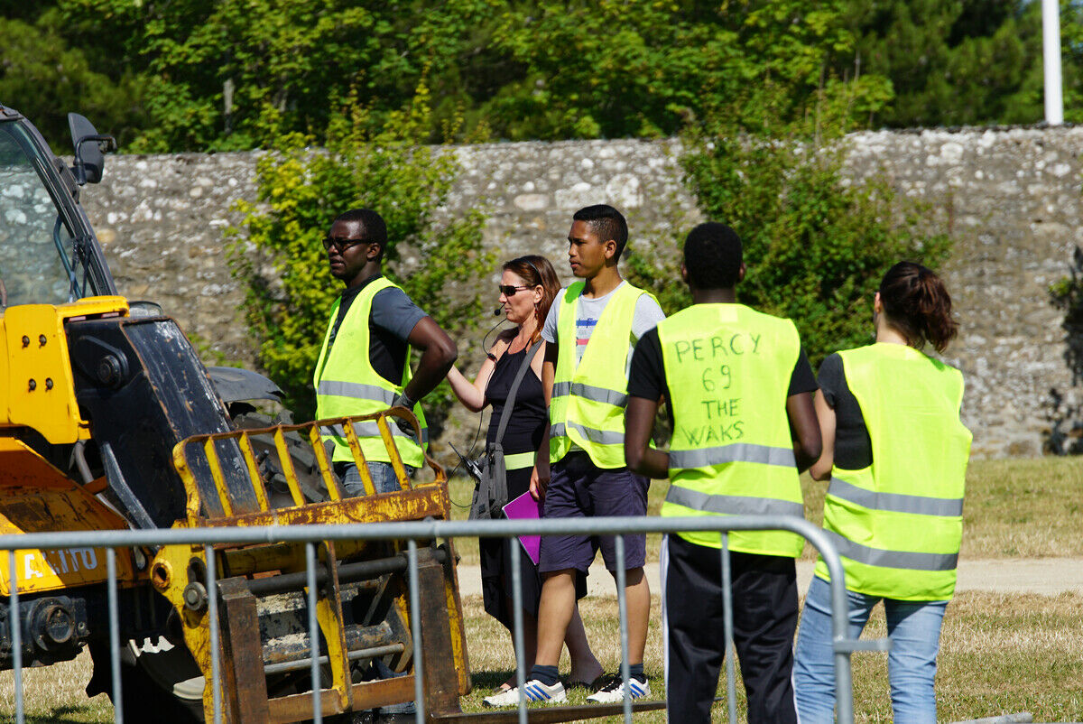 L'équipe de logistique Alter Kiff Jeunes bénévoles en action pour l'Alter Kiff
