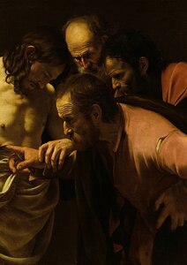 Un texte biblique, un tableau : L'incrédulité de Thomas