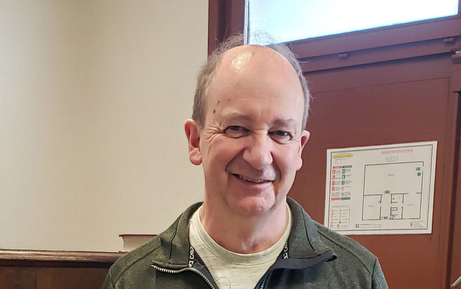 François Pot, président du conseil presbytéral de l’Église Protestante Unie de Maubeuge