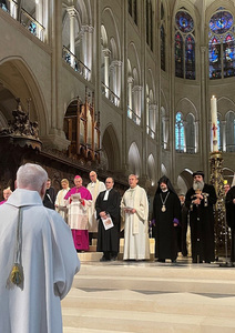 1700 ans après Nicée, les chrétiens unis célèbrent Pâques à Notre-Dame