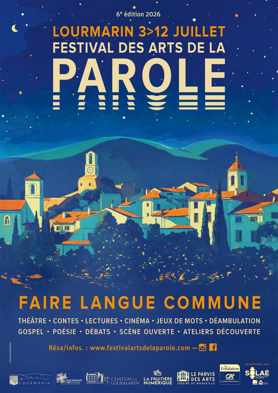 6e édition du Festival des Arts de la Parole