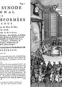Le premier synode des Églises réformées de France