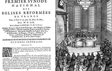 Le premier synode des Églises réformées de France
