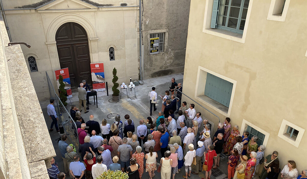 Lancement du carré protestant de Nîmes