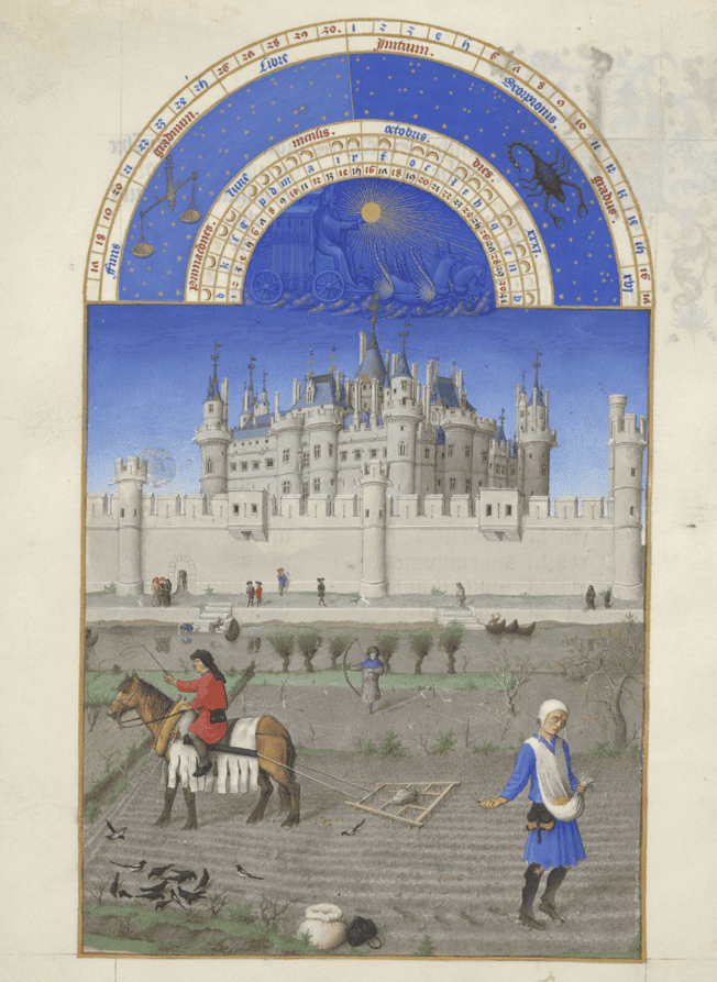 Les Très Riches Heures du duc de Berry, domaine de Chantilly