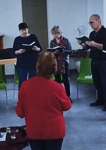 Une église vue du ciel