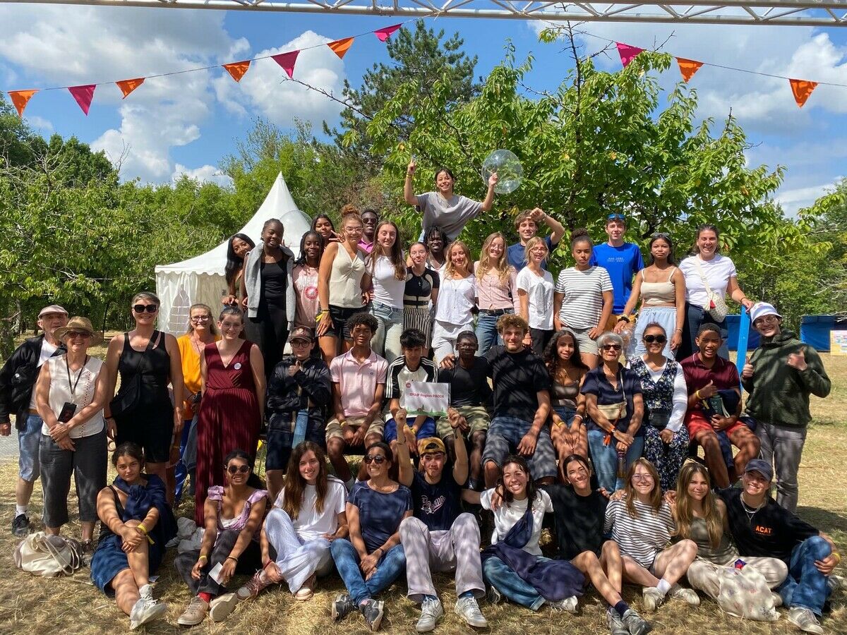 Photo de groupe au grand Kiff