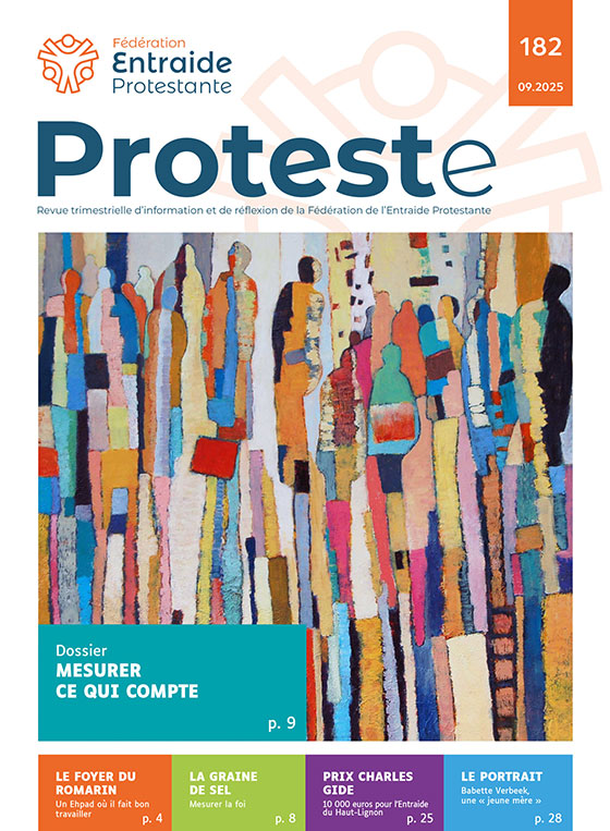 Proteste, revue de la Fédération de l’Entraide Protestante