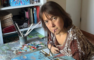 Sylvie Vari : peintre de la bouche et du coeur