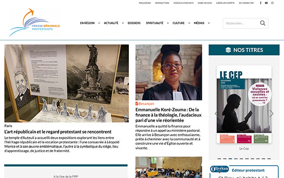 Le site de la presse régionale protestante se réinvente