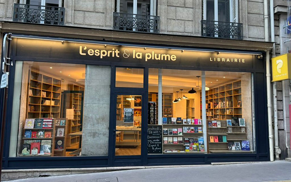 L’esprit et la plume, une nouvelle librairie rue de Clichy