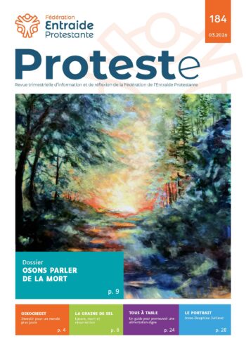Proteste, revue de la Fédération de l’Entraide Protestante