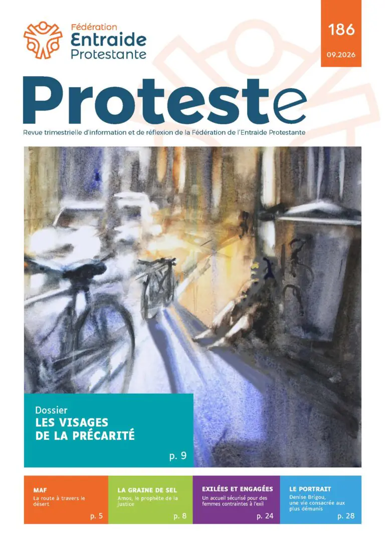 Proteste, revue de la Fédération de l’Entraide Protestante