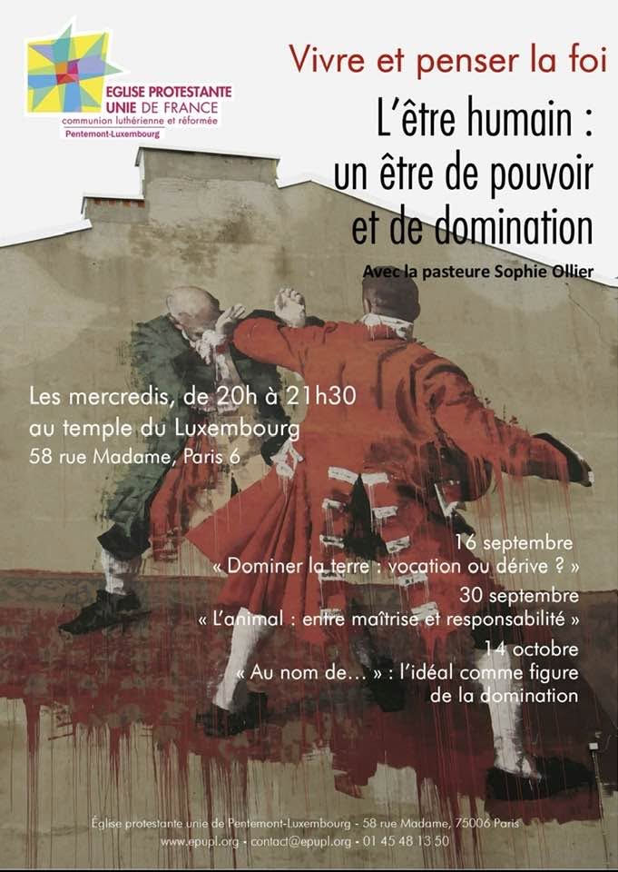 Vivre et penser la foi : « L’être humain : un être de pouvoir et de domination »