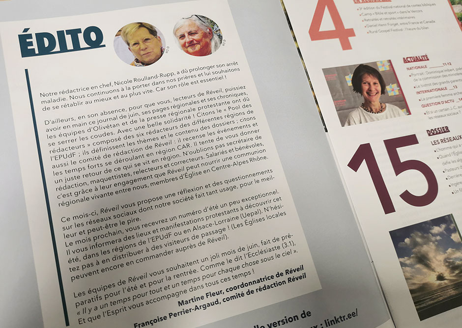 Dans ce numéro