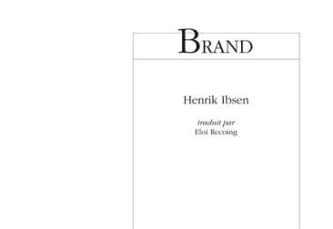 Henrik Ibsen, Brand