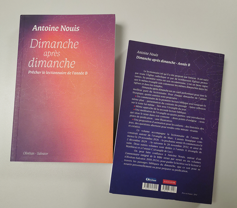 Bientôt une nouvelle année de lecture de la Bible !